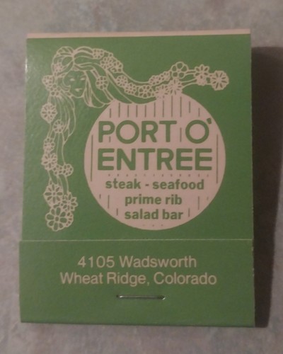 Vintage matchbook port - matchbook,