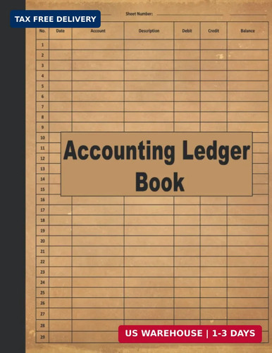 Accounting ledger book - ledger,
