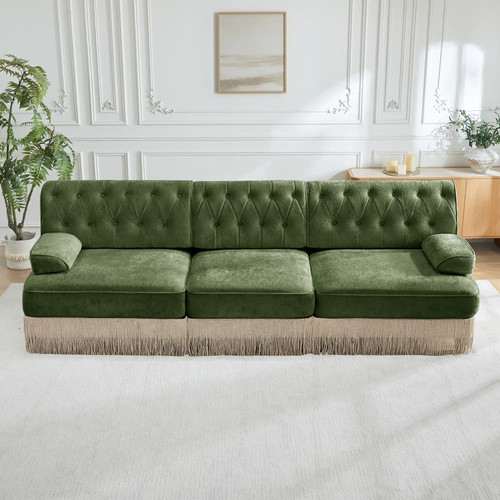 Seater chesterfield sofa - 3-seater,