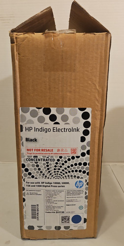 Indigo electroink black - hp,