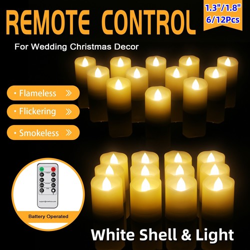 12pcs led tea lights - led,