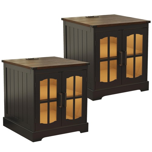 Farmhouse end table - 2, 24"