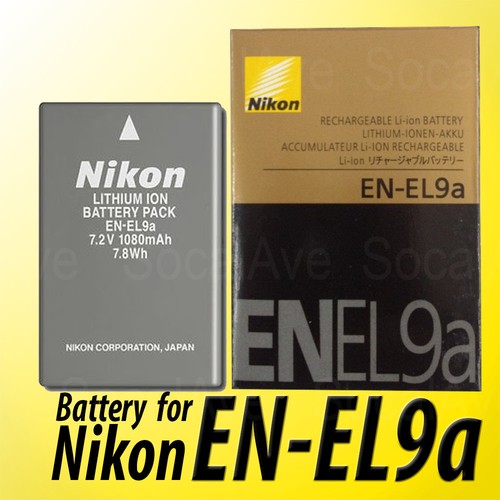 Nikon el9a ion camera - en-el9a, li-ion