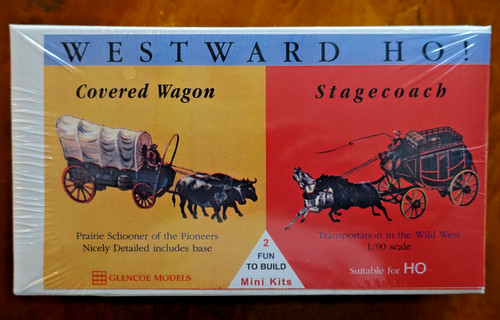 Glencoe covered wagon - covered, stage