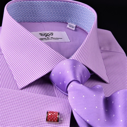 Mini pink gingham check - gingham, formal