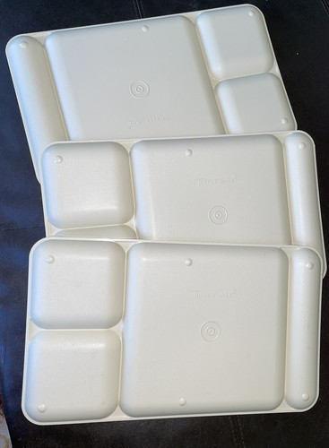 Vintage almond tupperware - almond,