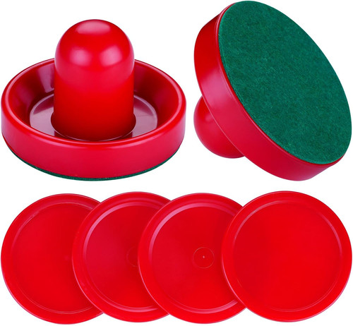 Air hockey pucks and - air,