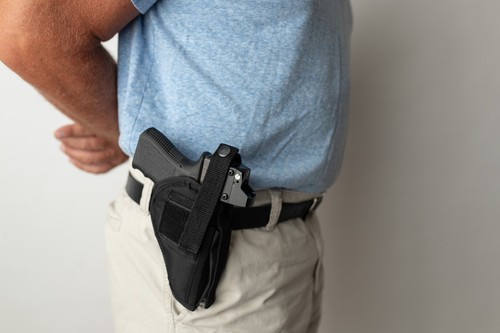 Hip gun holster fits - hip,