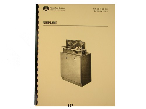 Rockwell delta uniplane - rockwell,