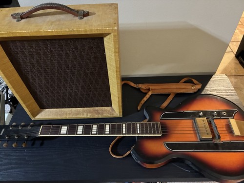 1958 airline valco guitar - valco,