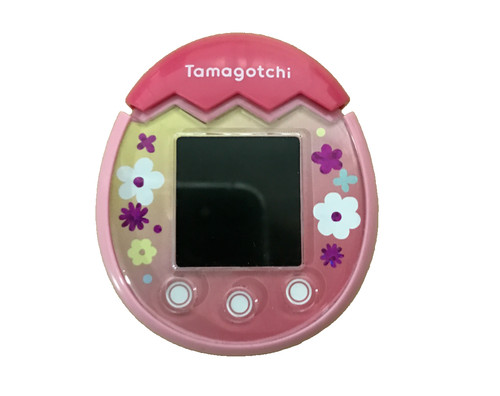 Tamagotchi pix floral pink - tamagotchi,
