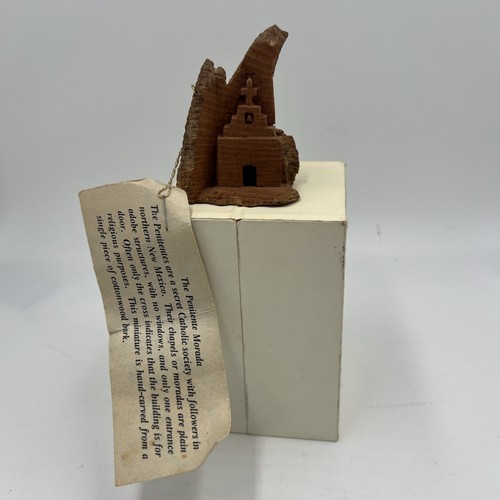 Taos pueblo ornament - ornament, hand