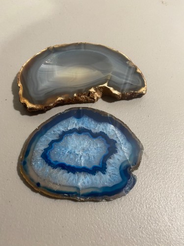 Natural agate stone polished - natural,