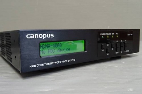 Canopus advc 4000 hdma - hdma, network
