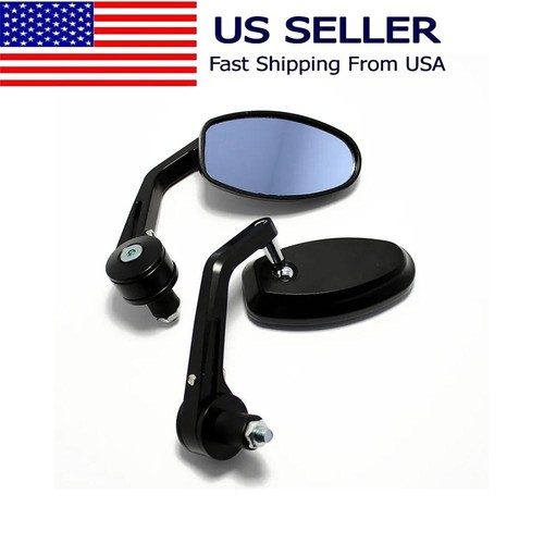 Bar end mirrors for - end, kawasaki