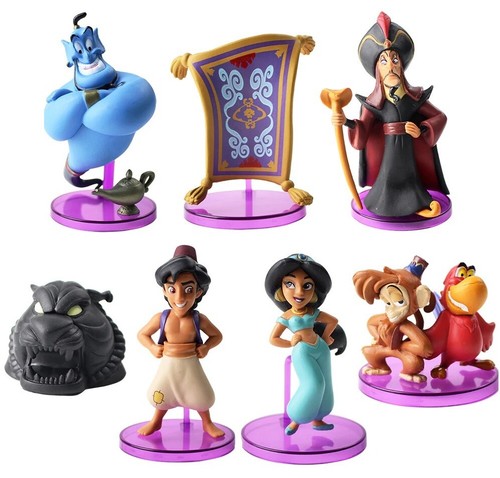 Aladdin jasmine playset - aladdin, genie
