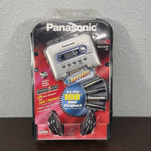 New panasonic e20v - panasonic, rq-e20v