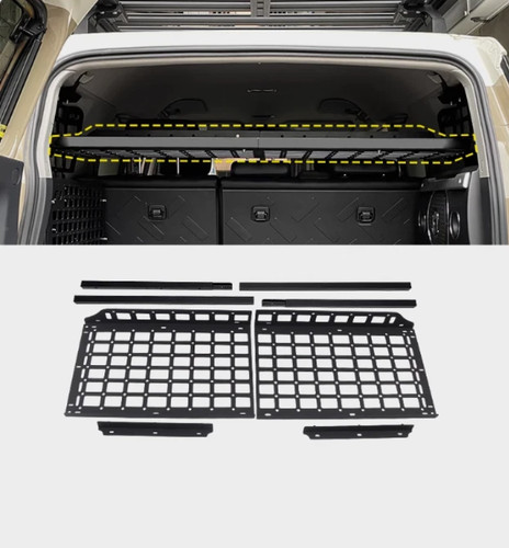 Rear trunk molle storage - trunk,