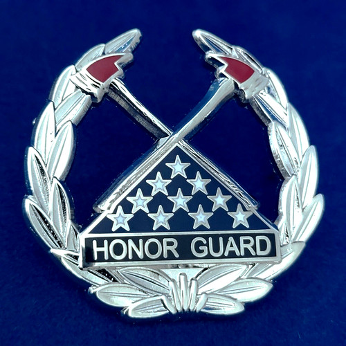 Honor guard flag - honor, axe-leaf