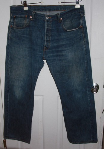 Levi 501 blue jeans 38x30 - levi's,