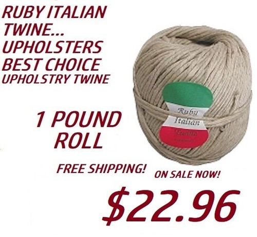Twine for upholstery pound - for,