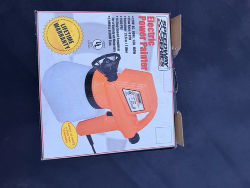 New electric paint sprayer - electric,