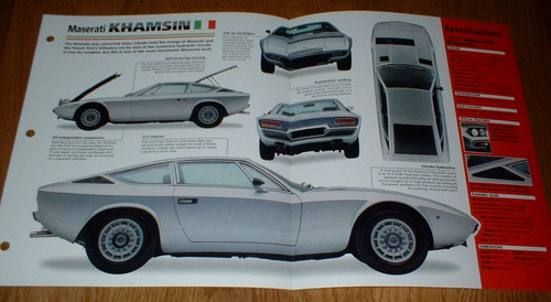 1975 maserati khamsin original - 1975,