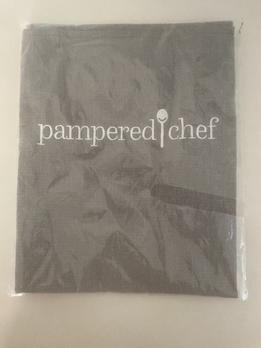 Pampered chef gray - gray, apron
