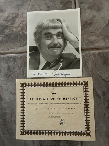 Autographed black white - &,