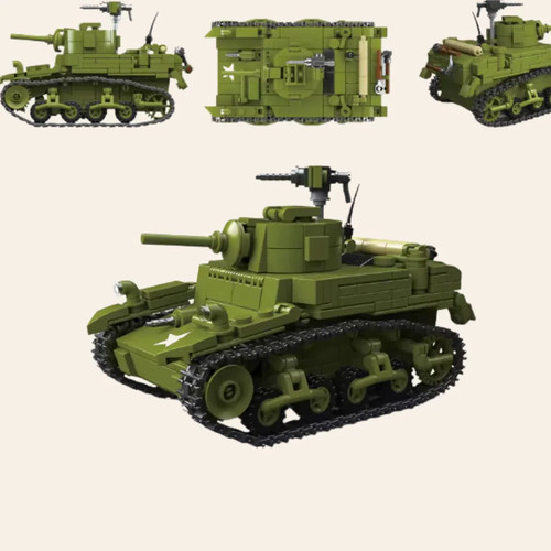 New m3a1 stuart tank - new,