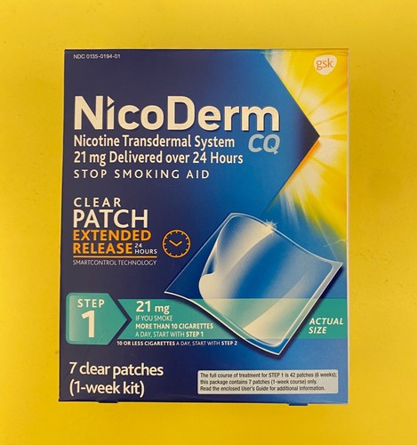 Nicoderm step nicotine - step, 1