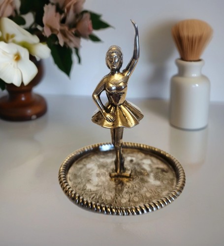Vintage ballerina silver - vintage,