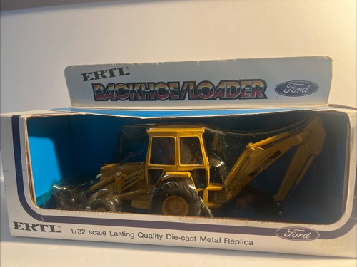 Ertl ford backhoe loader 32 - ertl, 1/32