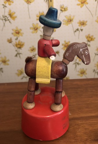 Kohner wood cowboy - , horse