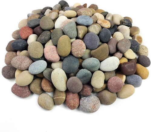 Lbs natural river rocks - lbs,