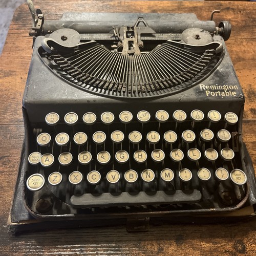 Antique portable remington - antique,