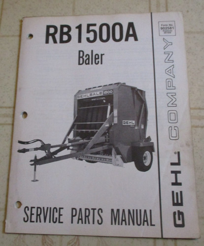 Gehl rb1500a 1500a round - rb1500a,