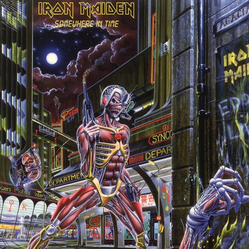 Vinyl iron maiden somewhere - maiden,