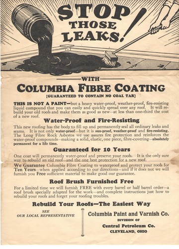 1930 columbia fibre coating - 1930, coating"