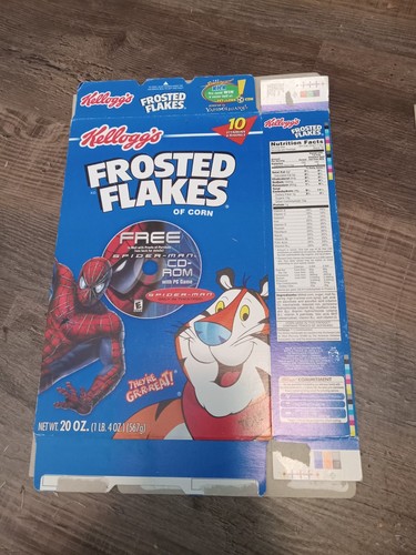 Empty kellogg cereal - kellogg's, box
