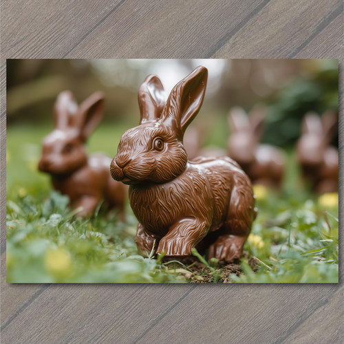 Art card easter chocolate - art,