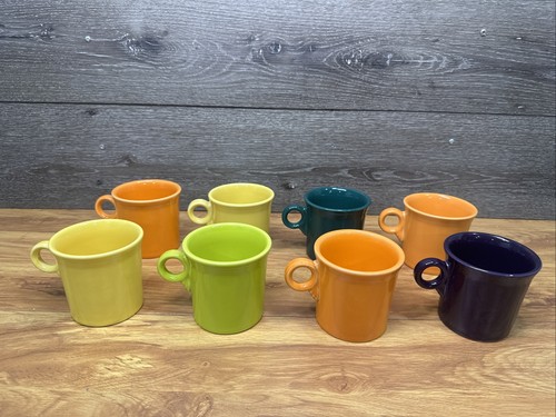 Fiesta ware coffee mugs - coffee, ring