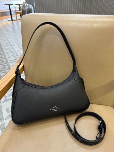 Coach black leather - coach,