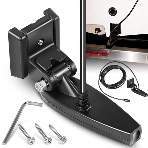 Transom mount transducer for - transom,