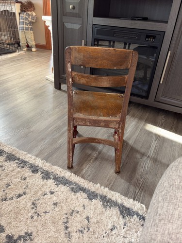 Vintage school room chair - room,