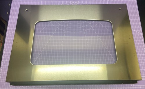 Range oven door glass - oven,