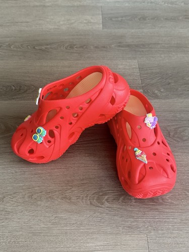 Crocs echo clog red molded - echo,