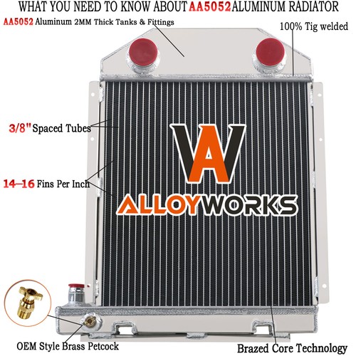 Row radiator for ford new - row,