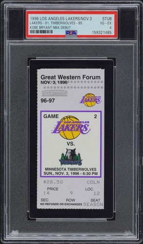1996 kobe bryant - kobe, nba