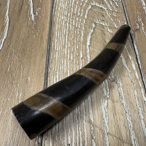 Vintage curved natural horn - natural,